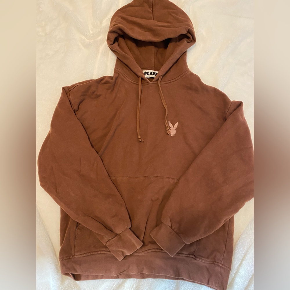 Brown playboy x pacsun hoodie